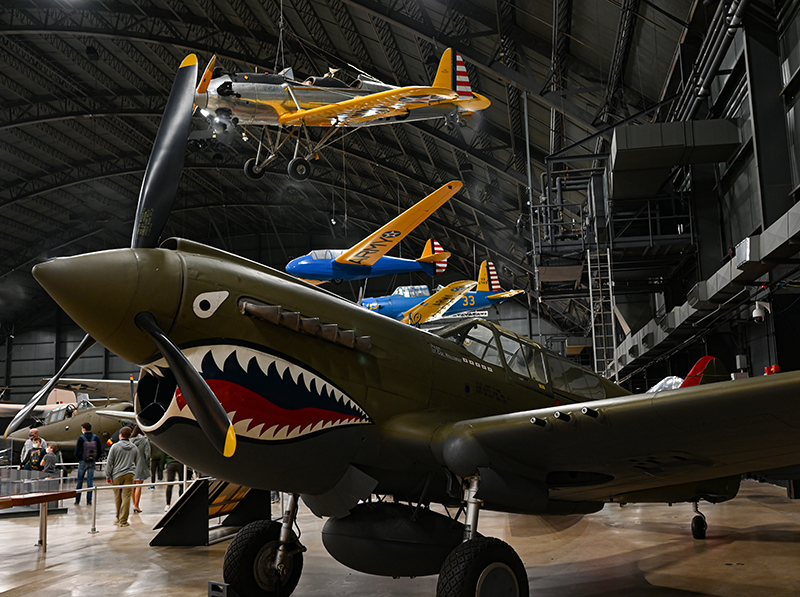 WWII Planes at Dayton Air Force Museum - The Flying Mantis